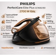 Philips  Perfectcare Elite Plus Kahverengi 2700 Watt Buhar Kazanlı Ütü- Dijital Mutfak Tartısı Hediye