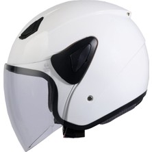 Sway Sw 733 Yarım Kask Beyaz