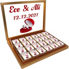 Blackeye Chocolate Söz Nişan Nikah Çikolatası (72 Adet Madlen Çikolata)