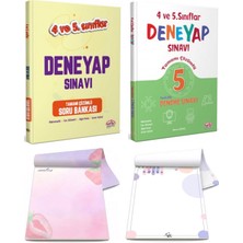 Editör Yayınları 4. ve 5. Sınıflar Deneyap Teknoloji Atölye Sınavı Soru Bankası ve 5 Deneme Çalışma Defteri Hediyeli