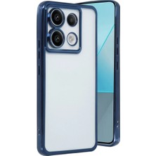 Aydogan's Xiaomi Redmi Note 13 Pro 4g Kılıf Razer Lensli Silikon - Lacivert