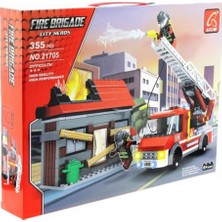 Mega Oyuncak Ausını Itfaiye Blok Seti 355 Parça