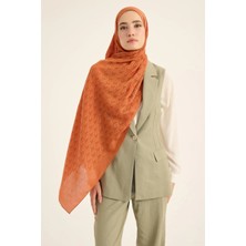 Maisa Remz Ipek Pamuk Tensel Şal 70*190 cm - Taba