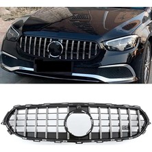 Dmb Mercedes E-Class W213 E63 Ön Panjur Siyah Krom Gtr Model 2021+ Sonrası