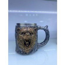 Store Mania Ieg™ Ayı Çelik Kupa Bardak Kod 230027