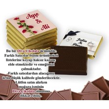 Blackeye Chocolate Söz Nişan Nikah Çikolatası 150 Adet Madlen Çikolata Altın