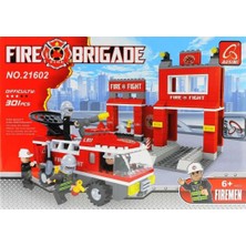 Mega Oyuncak Ausını Itfaiye Blok Seti 301 Parça