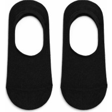 QUALITY WALKING Unisex Pamuklu Dikişsiz Babet Çorap Silikon Topuklu Kayma Yapmayan Ayağa Tam Oturan