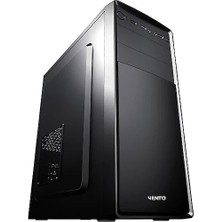 Erdo Ticaret Vento VS120S 300W Sıyah Atx Kurumsal Kasa