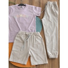 Saye Kids Kız Çocuk Eşofman  Takım