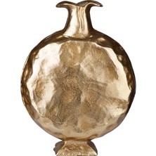 LuckyArt Gold Modern Vazo 35.5 X 9.5 X 46 Cm