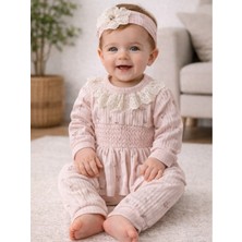 Saye Kids Organik Kumaş Kız Bebek Takım