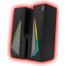 Blackbird Game Center Jedel S-550 Rgb Işıklı 2.0 Multimedia Hoparlör - Soundbar ve Oyuncu Hoparlörü
