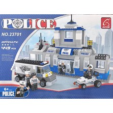 Mega Oyuncak Ausını Polis Merkezi Blok Seti 449 Parça