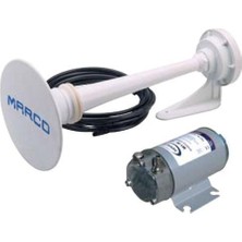 Marco Pw2 Kompresörlü Marin Korna - 12V / 25A (Ağır Hizmet)