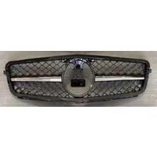 Dmb Mercedes W204 C63 Amg Ön Panjur Izgara Seti Siyah Gri 2008 - 2014 Arası Uyumlu