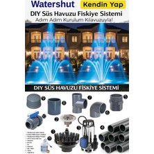 WATERSHUT Kendin Yap Volkan Süs Havuzu Fıskiye Sistemi (Dıy)