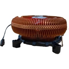 Erdo Ticaret Redrock RR-F12L Intel 1150/1155/1156/775 Amd Bakır Işıklı Işlemci Soğutucusu