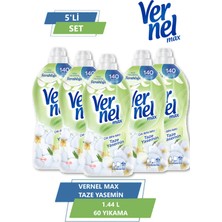 Vernel Max Taze Yasemin 1.44L 60 Yıkama 5'li Set