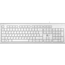 Erdo Ticaret Lenovo Lecoo KB101 Q USB Standart Beyaz Klavye