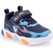 Vicco Coin 346B25Y211 Lacivert Ortopedik Günlük Işıklı  Erkek Çocuk Spor Ayakkabı