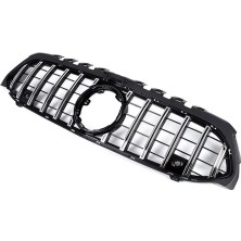 Dmb Mercedes A Serisi W177 Gtr Panjur Pianoblack Krom Şerit 2019+ Sonrası Uyumlu