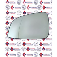 Aysan-Be Opel Astra-H 2011-2012 Kör Nokta Çizgili Isıtmalı Üniteli Ayna Camı Sol Taraf - Geniş Tip