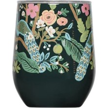 Corkcicle Rifle Paper Co. Termos - Stemless Cup - 350ML - Peacock Blue