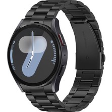 Kordify Galaxy Watch 6 / 5 / 4 / Fe 40-44MM - Watch 6 Classic 43-47MM / Watch 5 Pro Uyumlu 45MM 20MM Paslanmaz Çelik Metal Kordon – Premium Şıklık & Dayanıklılık!
