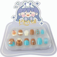 Marsilyan Kız Çocuk Takma Tırnak