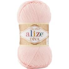 Alize Diva (5 Adet ) 161 Pudra Rengi El Örgü Ipliği