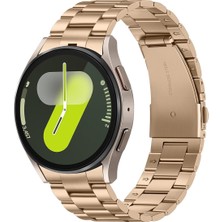 Kordify Galaxy Watch 6 / 5 / 4 / Fe 40-44MM - Watch 6 Classic 43-47MM / Watch 5 Pro Uyumlu 45MM 20MM Paslanmaz Çelik Metal Kordon – Premium Şıklık & Dayanıklılık!