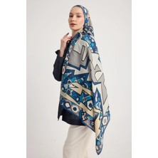 Maisa Alev Floş Viskon Şal 70*190 cm - Bej