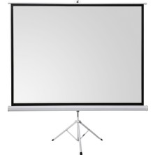 Erdo Ticaret Everest TPP-240, 240X200, Trıpod, Projeksiyon Perdesi, Arkası Siyah Fonlu, Taşınabilir Ayaklı Model