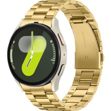 Kordify Galaxy Watch 6 / 5 / 4 / Fe 40-44MM - Watch 6 Classic 43-47MM / Watch 5 Pro Uyumlu 45MM 20MM Paslanmaz Çelik Metal Kordon – Premium Şıklık & Dayanıklılık!