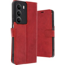 Aydogan's Realme C75 4g Trend S Plus Kapaklı Kılıf - Kırmızı