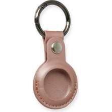 Aydogan's Airtag Anahtarlık Deri Kılıf - Rose Gold