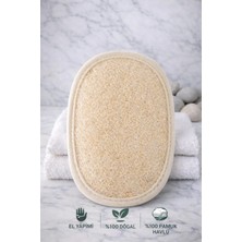 HB Doğal Ürünler Kabak Lifi Oval Vücut Kesesi (Peeling)