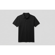 Siyah Polo Yaka Tişört