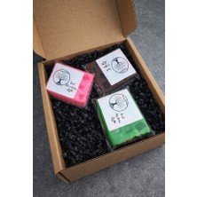 Tomris Hatun 3'lü Iced Latte Sabun Seti,ıced Matcha Latte, Iced Strawberry Latte,ıced Coffee Latte,sabun Seti