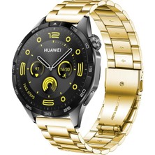 Kordify Huawei Watch Gt3 / Gt4 / Gt5 / Gt6 & Pro Serileri Uyumlu 22MM Paslanmaz Çelik Kordon (46MM) – Klasik Şıklık & Üstün Dayanıklılık!