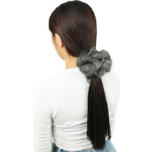 Najmaddin.com Lı Lastikli Topuz Toka / Gri