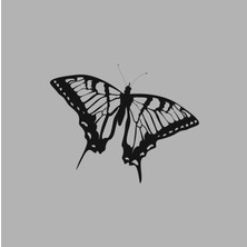 Decostyle Ahşap Işleme Duvar Süsü- Kelebek - 50 cm x 30 cm