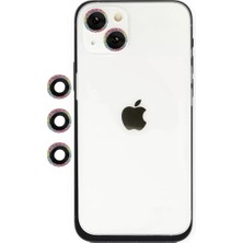 Decostyle Newface iPhone 14 Shine Kamera Lens - Rainbow