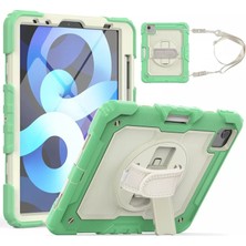 Decostyle Newface iPad Pro 11 (2020) Kılıf Strap New Tablet Kapak - Yeşil