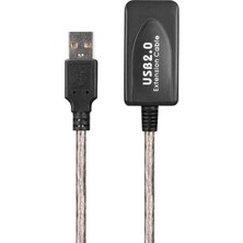 Erdo Ticaret S-Lınk SL-UE140, Güçlendirilmiş USB Uzatma Kablosu 20 Metre