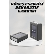 Decostyle Bahçe Aydınlatması Solar Güneş Enerjili Dekoratik LED Işıklı Lamba