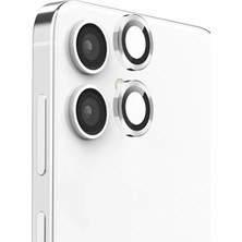 Decostyle Newface Samsung Galaxy A06 Raze Metal Kamera Lens - Gümüş