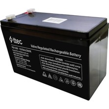 Erdo Ticaret Ttec 12V 9AH Bakımsız Kuru Tip Akü