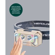 Decostyle Hareket Sensörlü LED Far 45 Derece Ayarlı Şarj Edilebilir